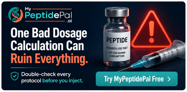 One bad peptide dose can ruin everything.